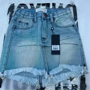 One Teaspoon kids denim skirt size 9-10
